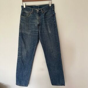Levis 550 Relaxed Fit Tapered Leg Blue Jeans Mens 32x32 Medium Wash Denim